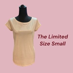 THE LIMITED SIZE SMALL WOMENS BLOUSE.  ZIPPER BACK GENTLY WORN